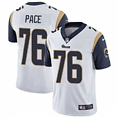 Nike Los Angeles Rams #76 Orlando Pace White NFL Vapor Untouchable Limited Jersey,baseball caps,new era cap wholesale,wholesale hats